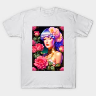 Young Agatha Christie Retro Art T-Shirt